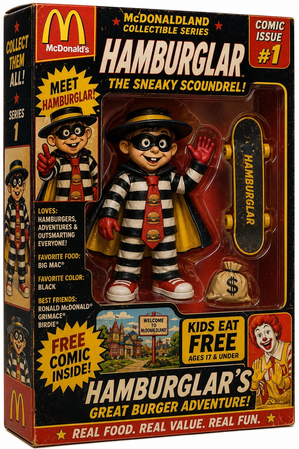 McDonaldland toy billboard